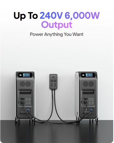 BLUETTI EP500Pro Solar Power Station | 3000W 5120Wh แบตเตอรี่สำรองอเนกประสงค์