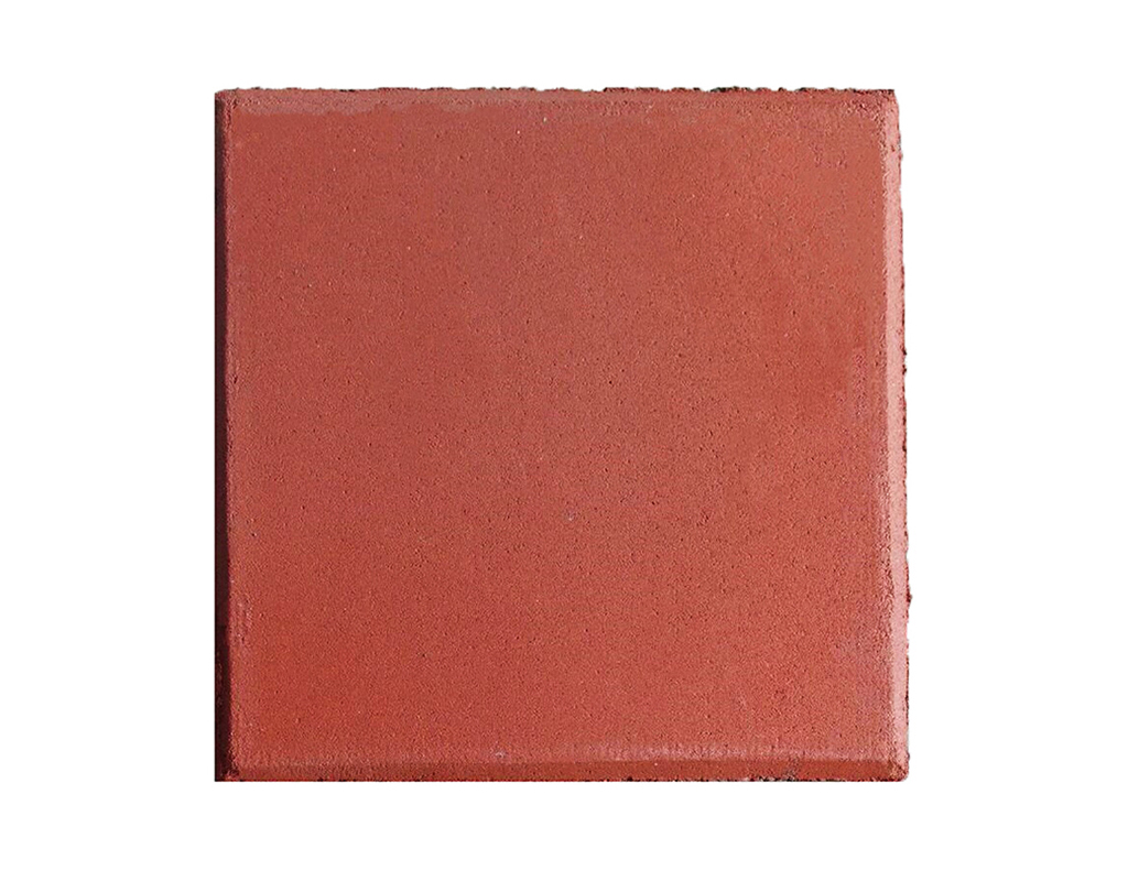 แผ่นทางเท้า 30x30x6 สีแดง