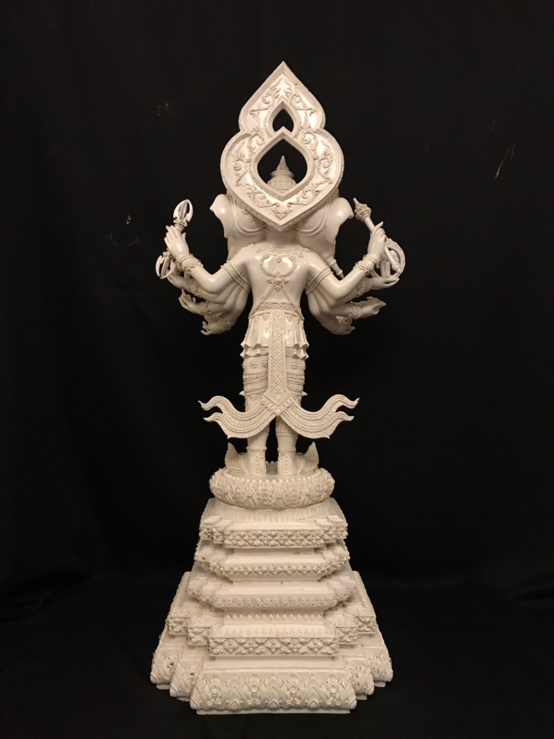 พระพิฆเนศ ปางตรีมุขคณปติ หน้าตัก 12 นิ้ว