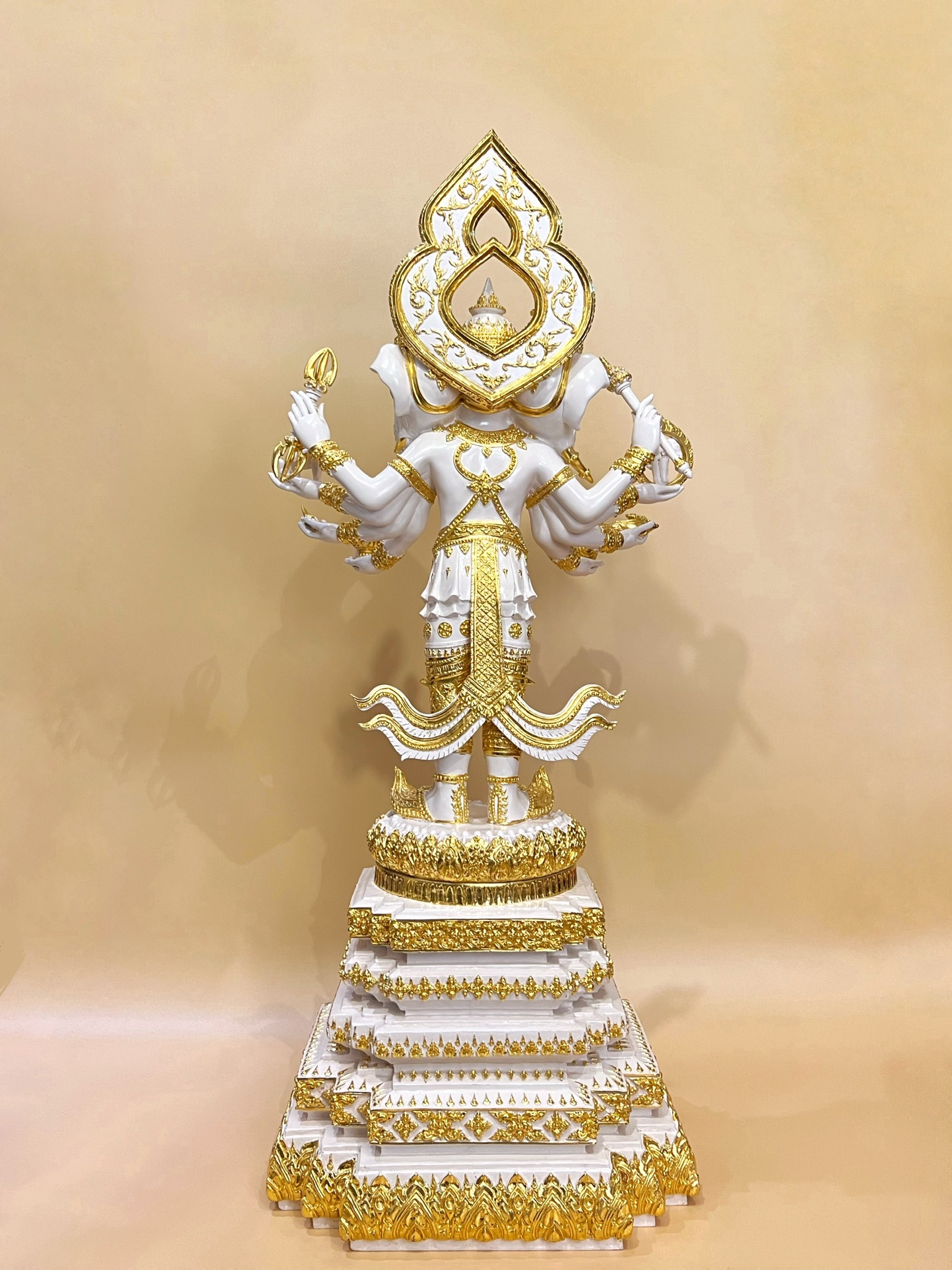 พระพิฆเนศ ปางตรีมุขคณปติ หน้าตัก 12 นิ้ว