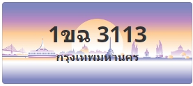 ป้ายประมูล 1ขฉ 3113