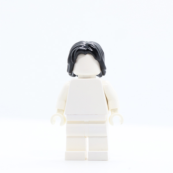 Mid-Length Tousled with Center Part