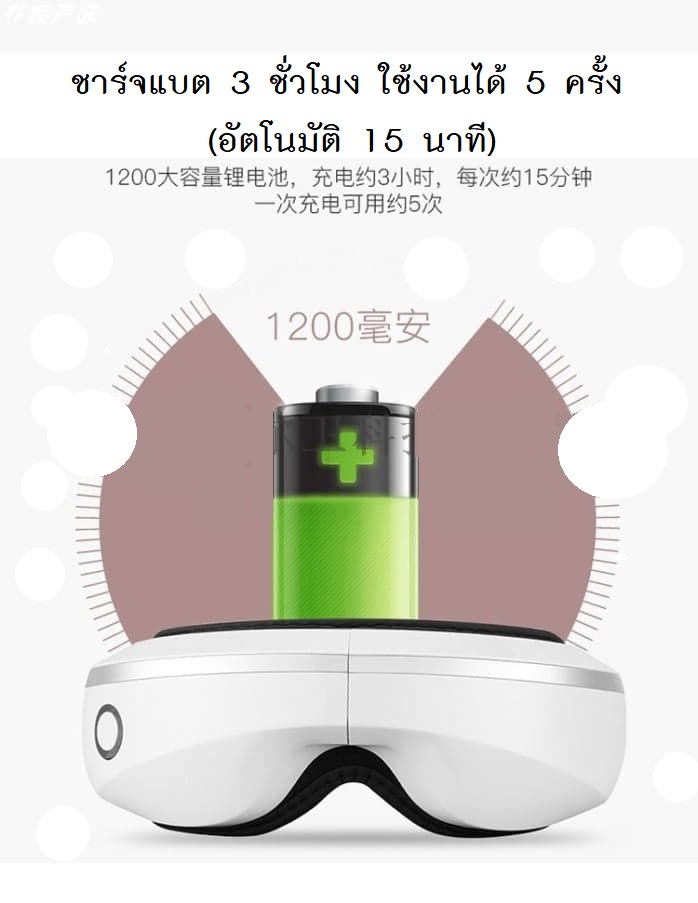 เครื่องนวดตาอัจฉริยะ AR-508 1,490-