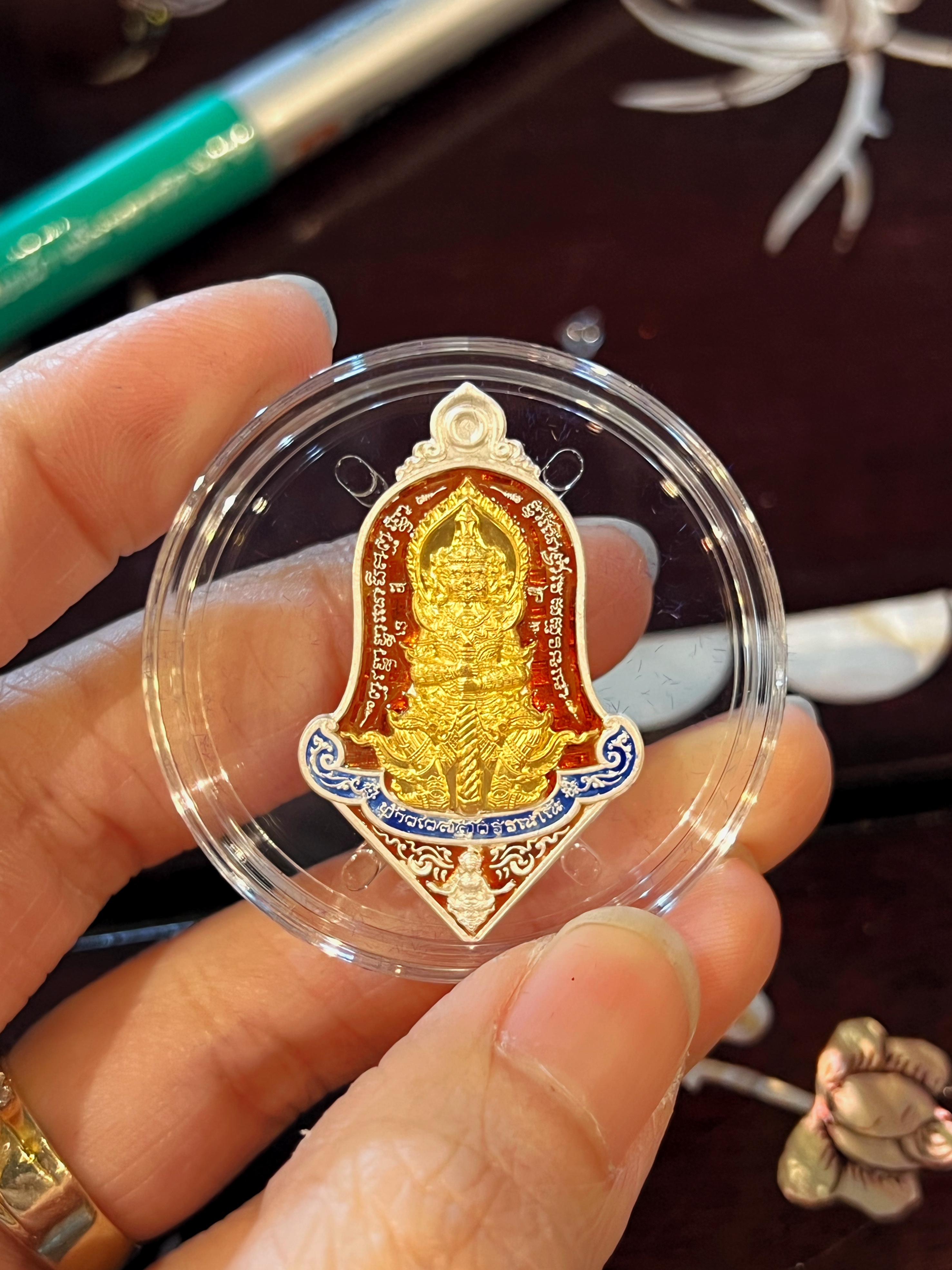 เหรียญท้าวเวสสุวรรณโณ ท้าวหิรัญพนาสูร (รุ่น1)