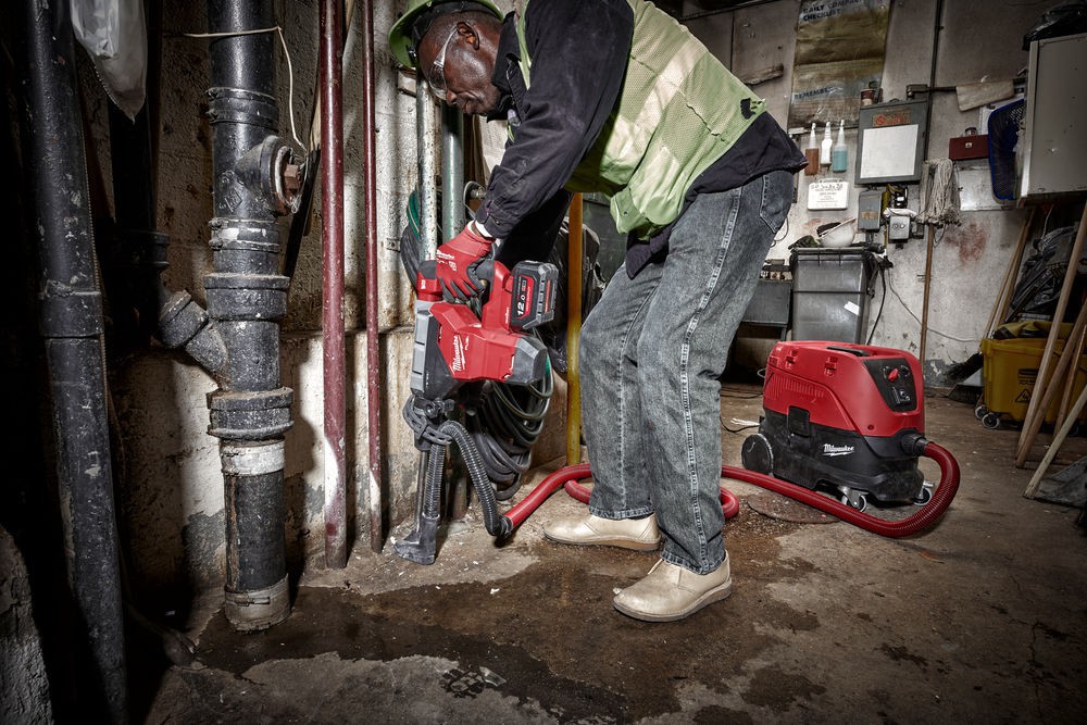 MILWAUKEE รุ่น M18 FHM 0C0 สว่านโรตารี่ไร้สาย 18 โวลท์ 8 กิโล SDS Max (เครื่องเปล่า)