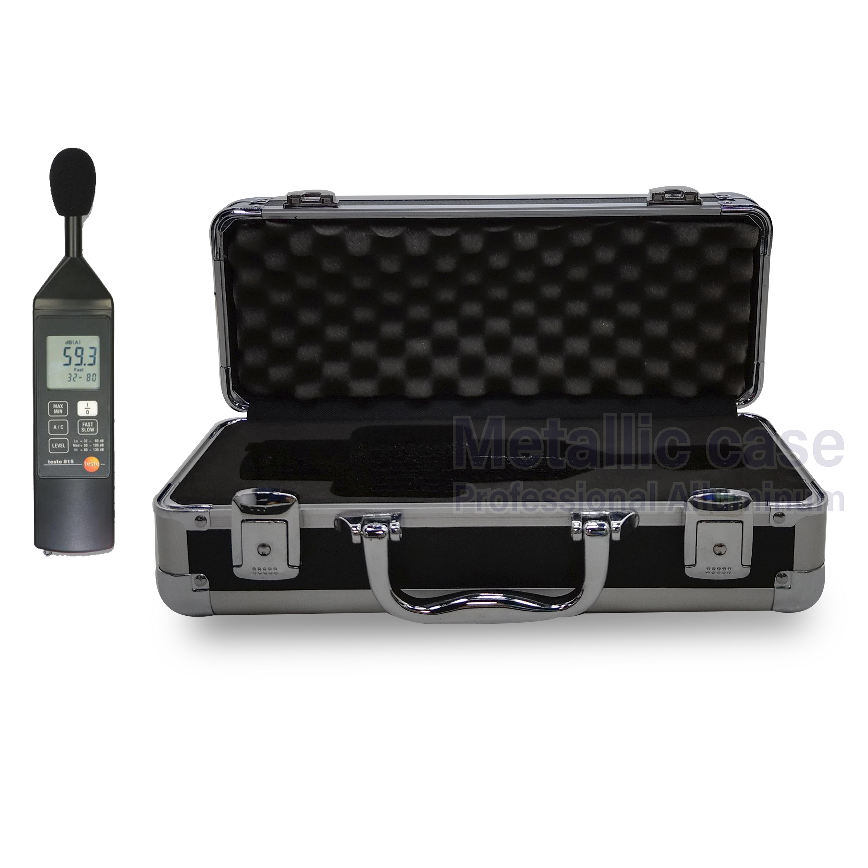 metalliccase8560-09-6507 / Sound Level Measuring Instrument (13x33.5x11.5 T1C1H8K7P2)