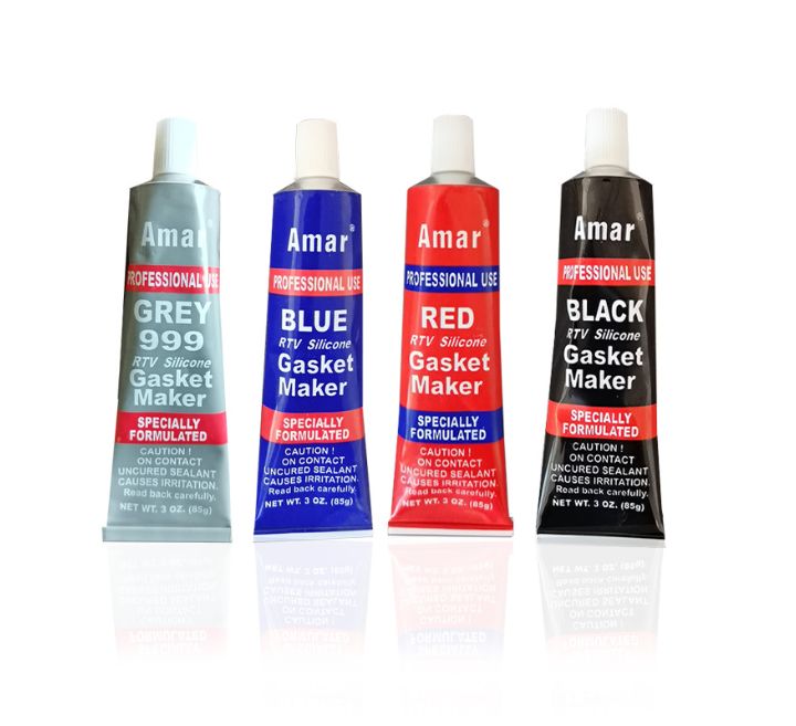 กาวทาปะเก็น สีเทา ยี้ห้อ Amar ขนาด 85 กรัม