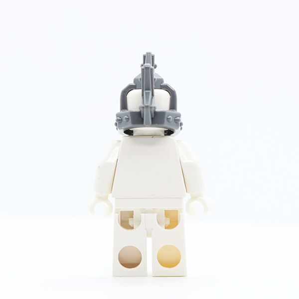 Helmet Spiked Top with Grille and Open Front and Back