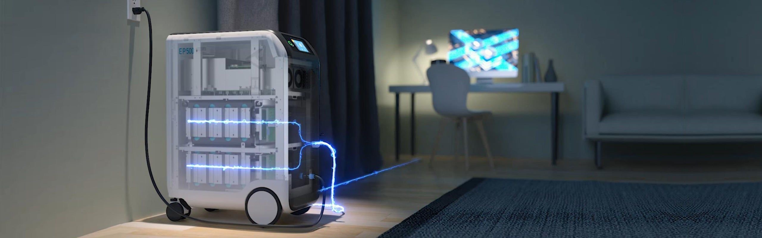BLUETTI EP500Pro Solar Power Station | 3000W 5120Wh แบตเตอรี่สำรองอเนกประสงค์