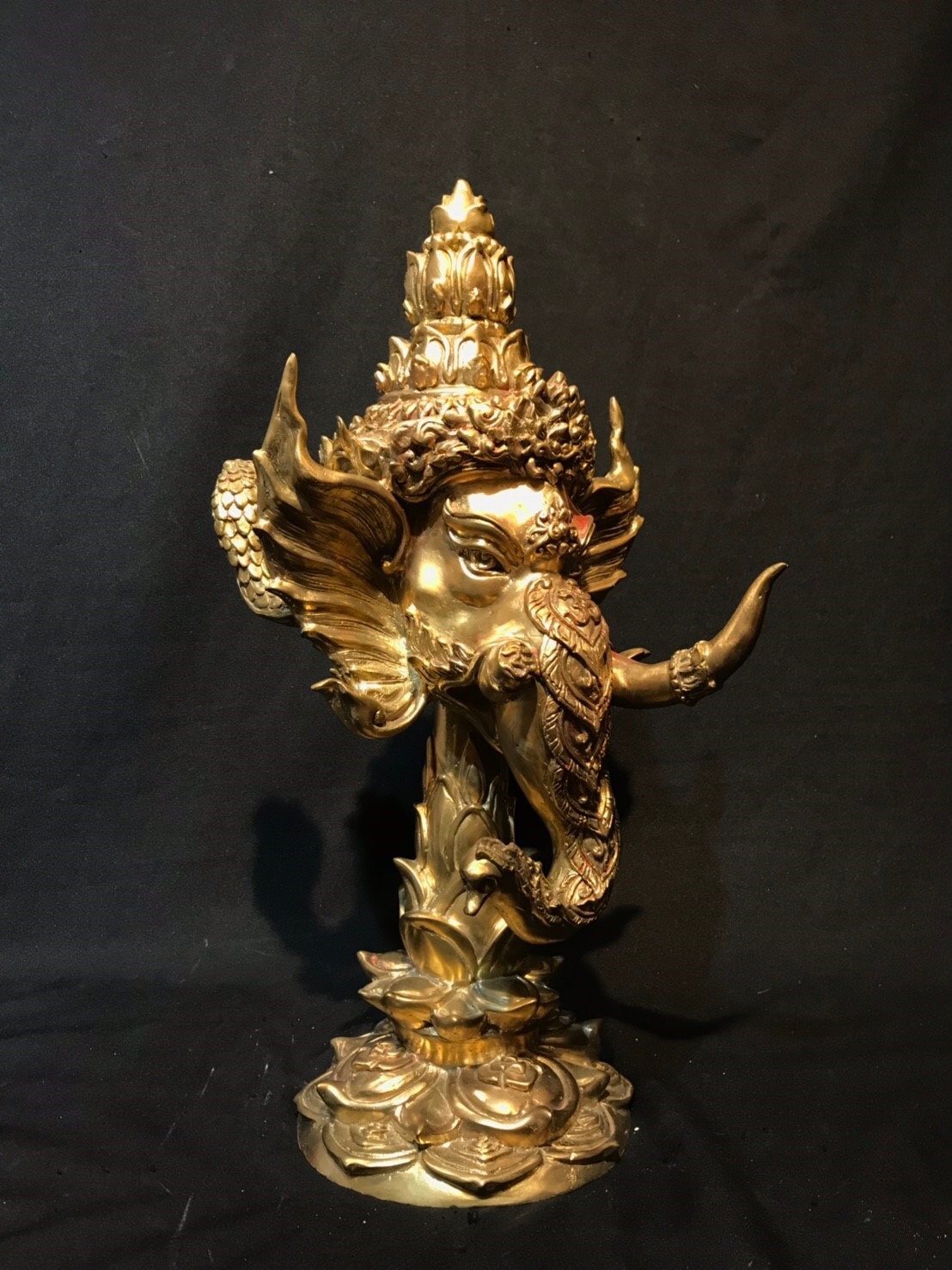 เศียรพระพิฆเนศ รุ่นมหาศิวะคเณศ (ด้านหลังพระพักตร์พระศิวะ)