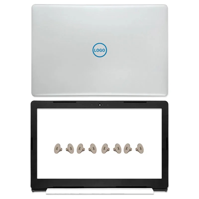 บอดี้สำหรับ Dell G3 15 3579 15PD 15PR 15GD P75F LCD Back Cover Front Bezel Palmrest Bottom Case BlueLogo With Type-C