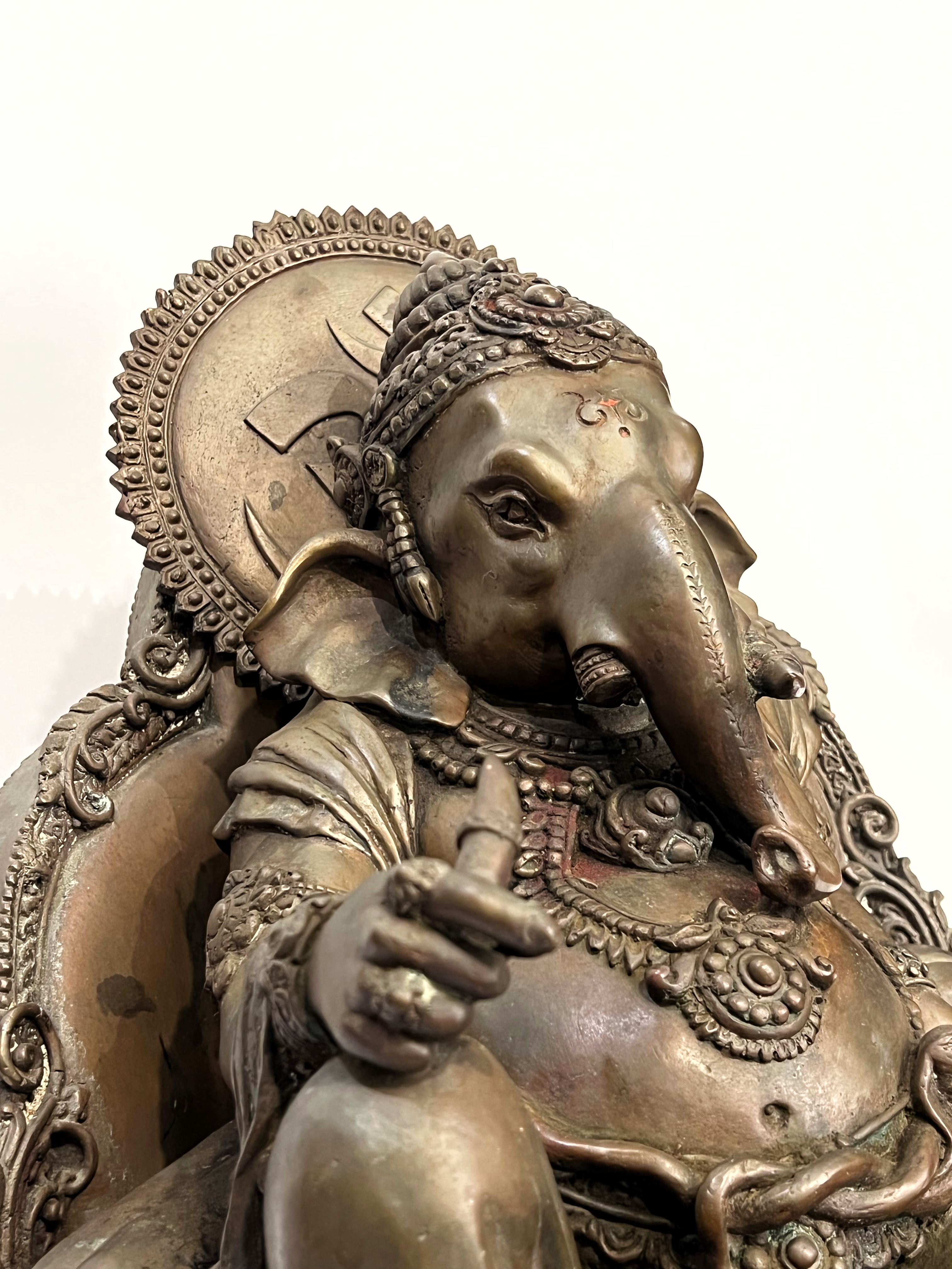 พระพิฆเนศ บรมสุข (ปางเสวยสุข) หน้าตัก 9 นิ้ว