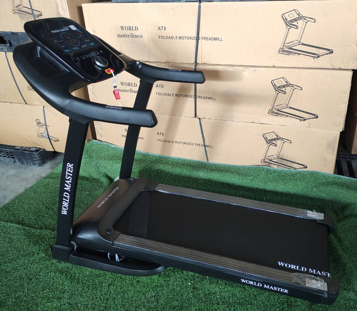 ลู่วิ่งไฟฟ้า ยี่ห้อ WORLD MASTER รุ่น์NEW AT3มอเตอร์3.5แรงม้า