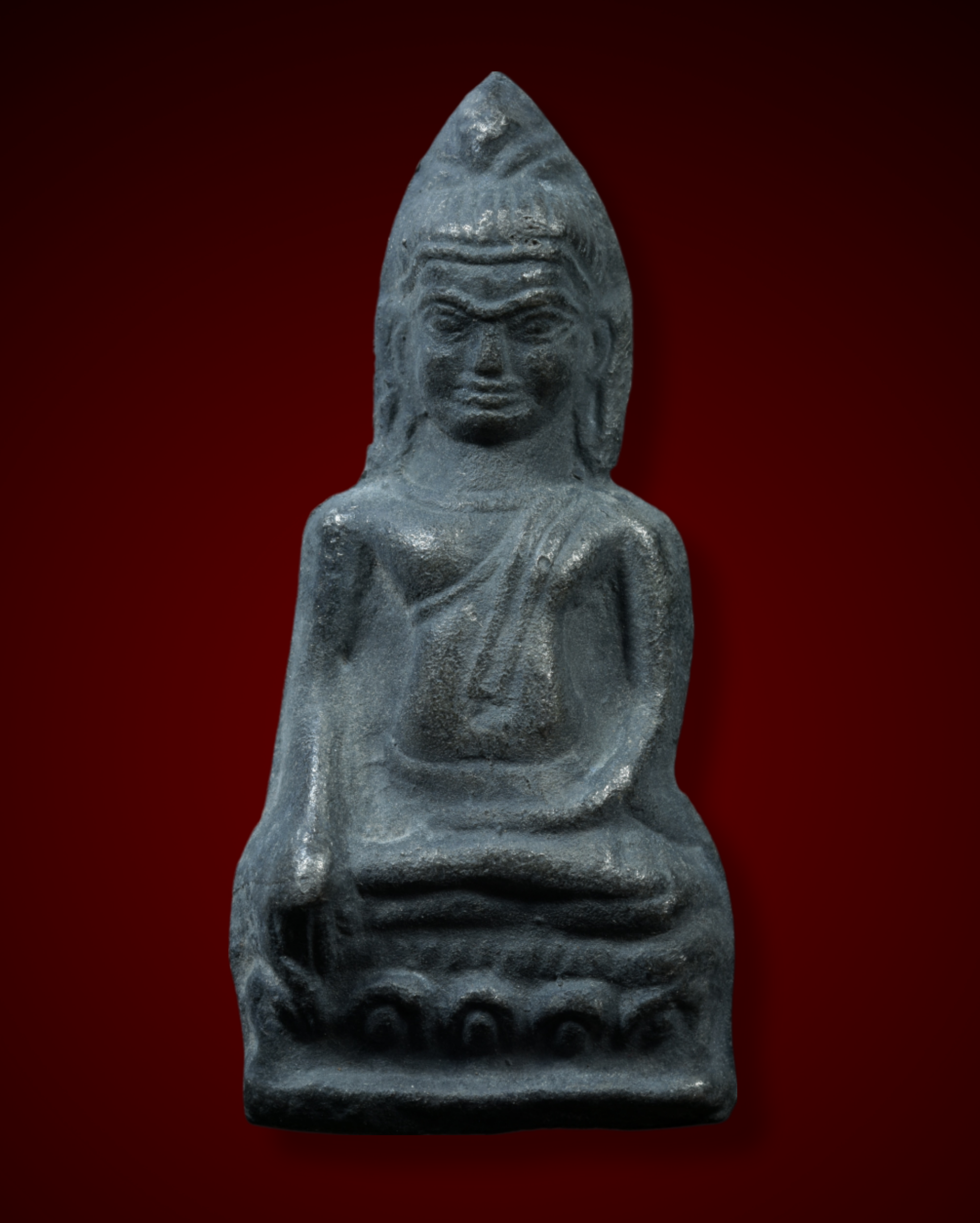 พระลพบุรีหูยาน เนื้อชินเงิน