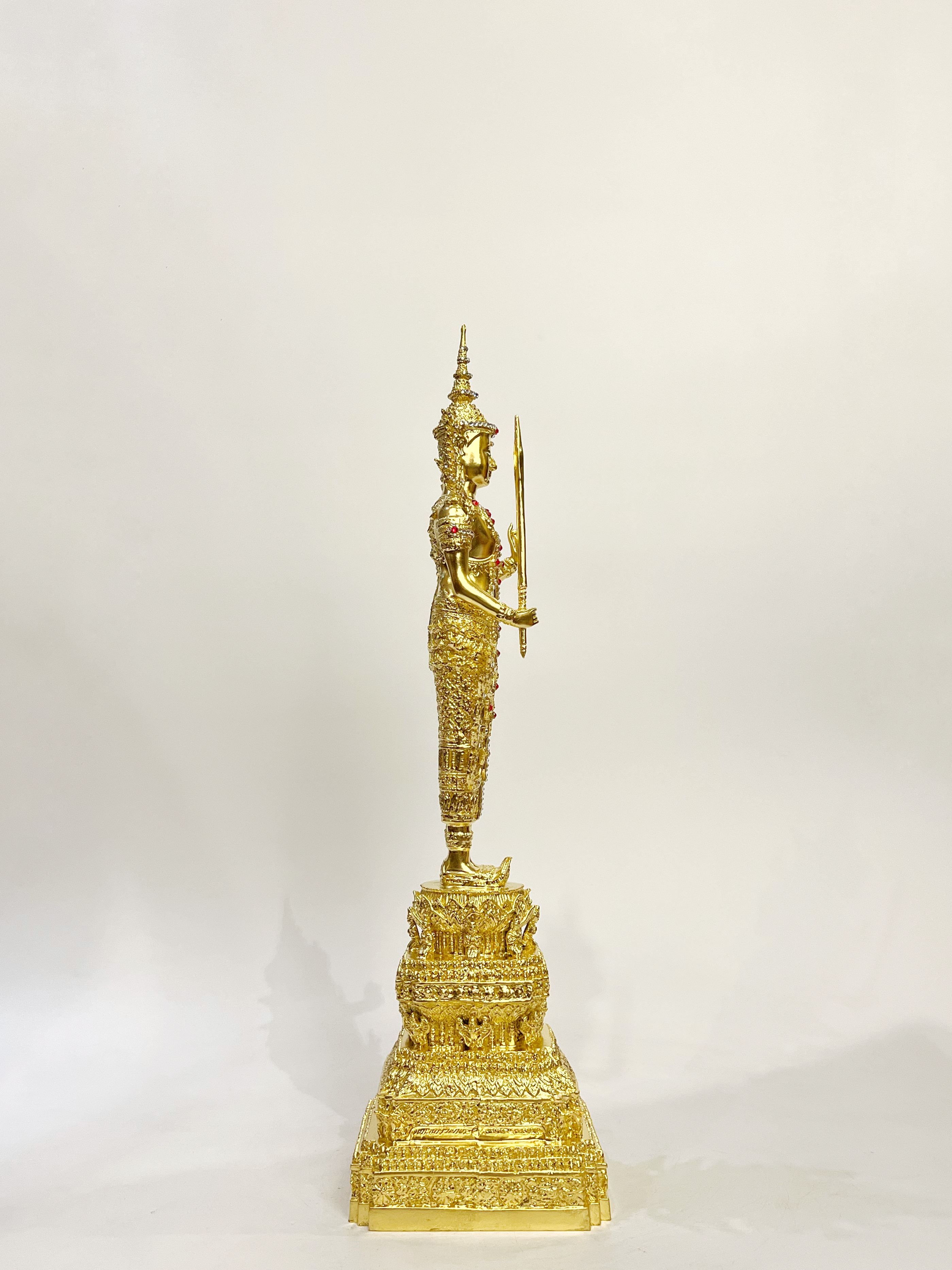 พระสยามเทวาธิราช ทรงเครื่องจักพรรดิ์ หน้าตัก 5 นิ้ว