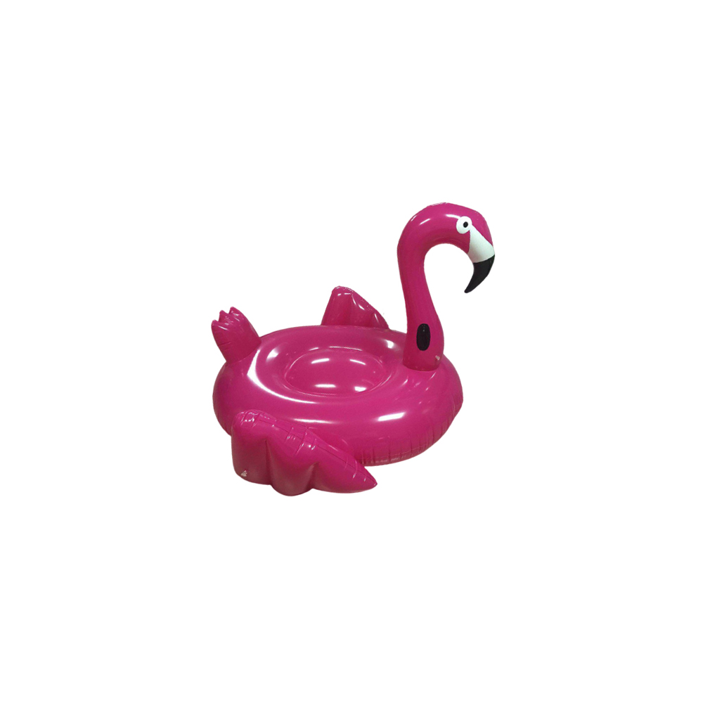 ห่วงยางฟลามิงโก้ สีบานเย็น Inflatable Magenta Color Flamingo Pool Float