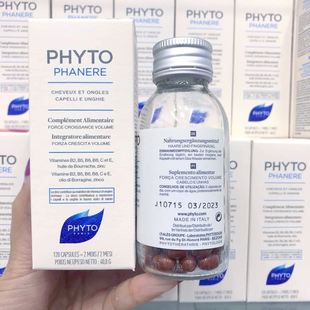 Phyto Paris Phytophanere (120 Capsules)