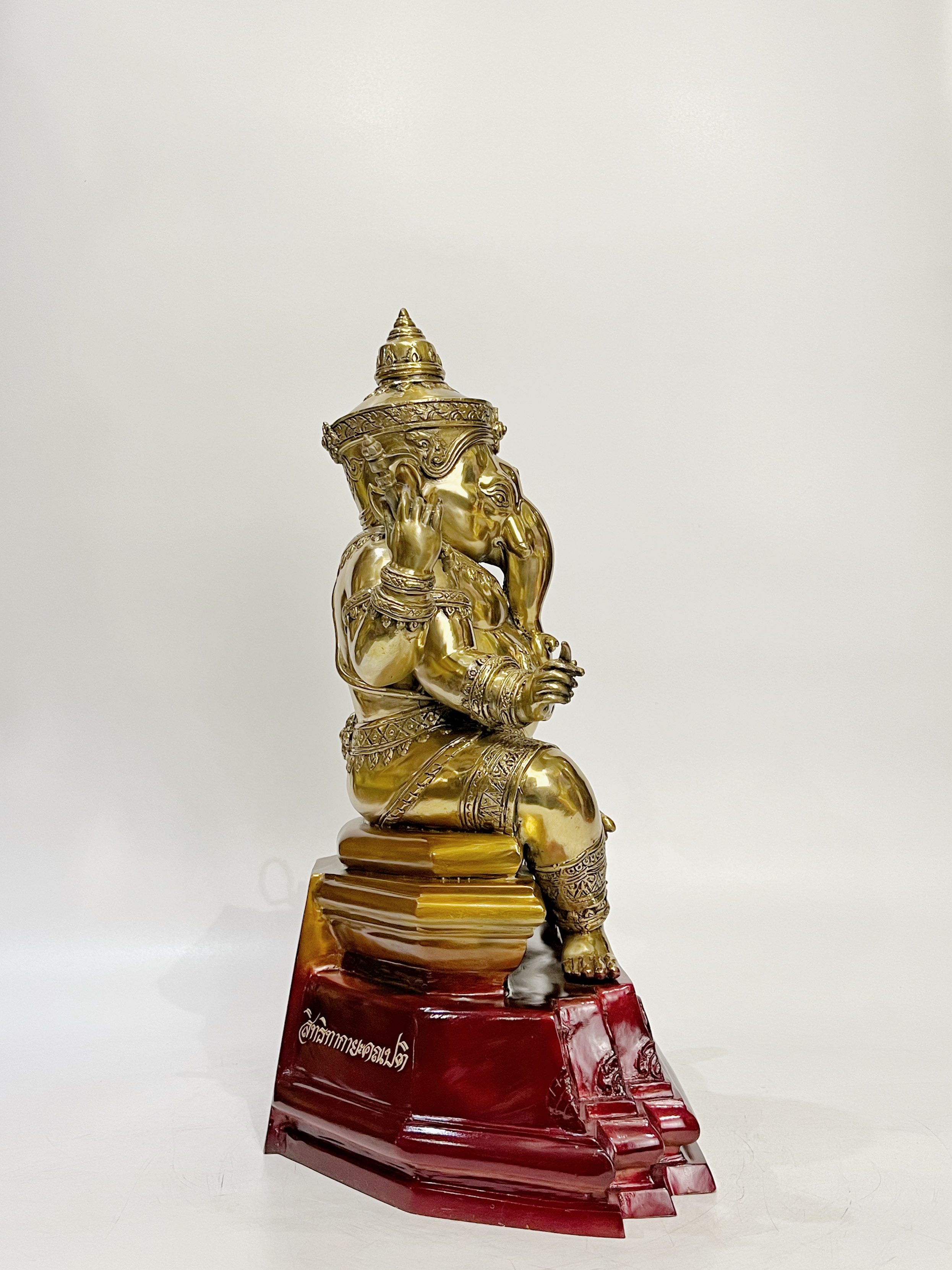 พระพิฆเนศ : พระสิทธิทากายะคณปติ หน้าตัก 9 นิ้ว (หมายเลข 35)