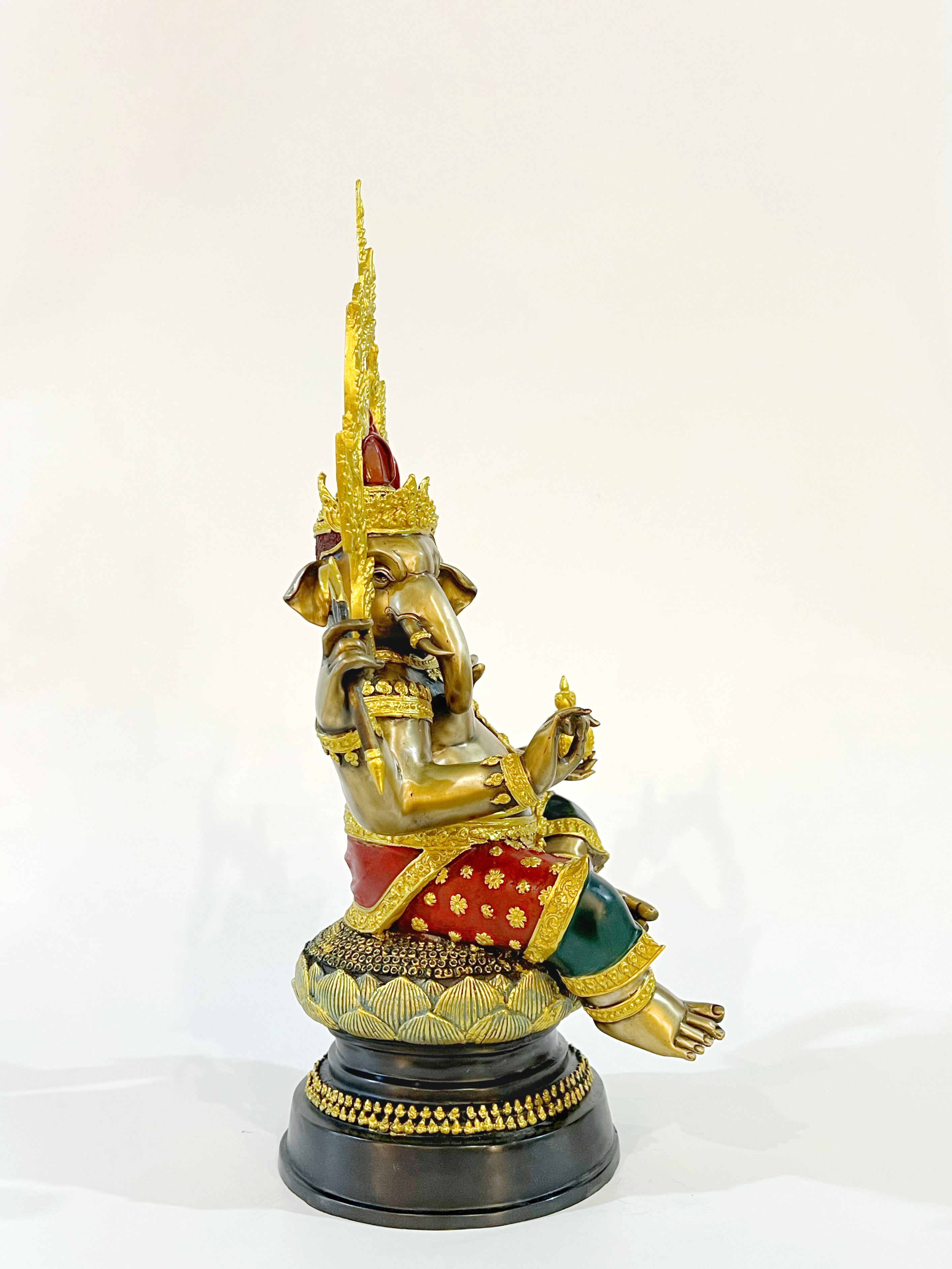 พระพิฆเนศ ปางทวิมุข หน้าตัก 9 นิ้ว