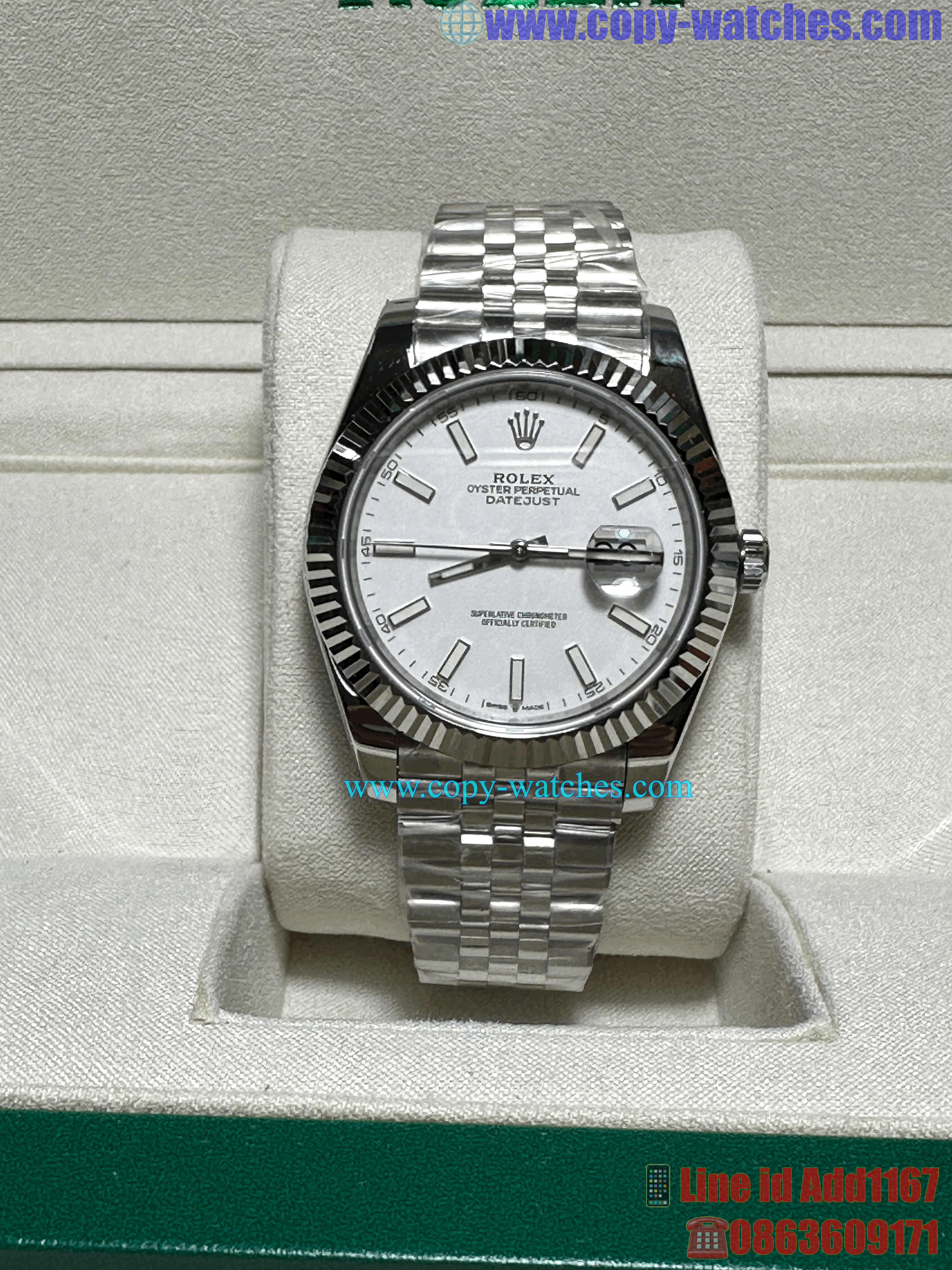 Rolex Datejust 41mm Ref#126334 (Swiss EW)