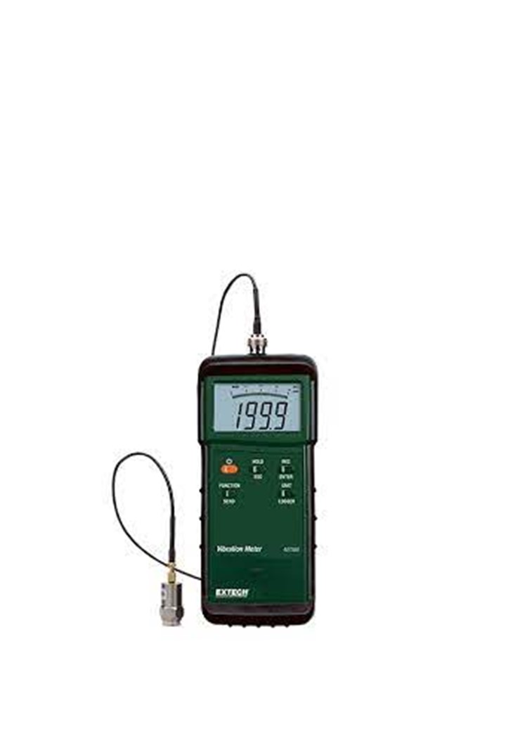 EXTECH รุ่น 407860 เครื่องวัดแรงสั่นสะเทือน Heavy Duty Vibration Meter Measure Acceleration, Velocity, and Displacement plus built-in PC interface