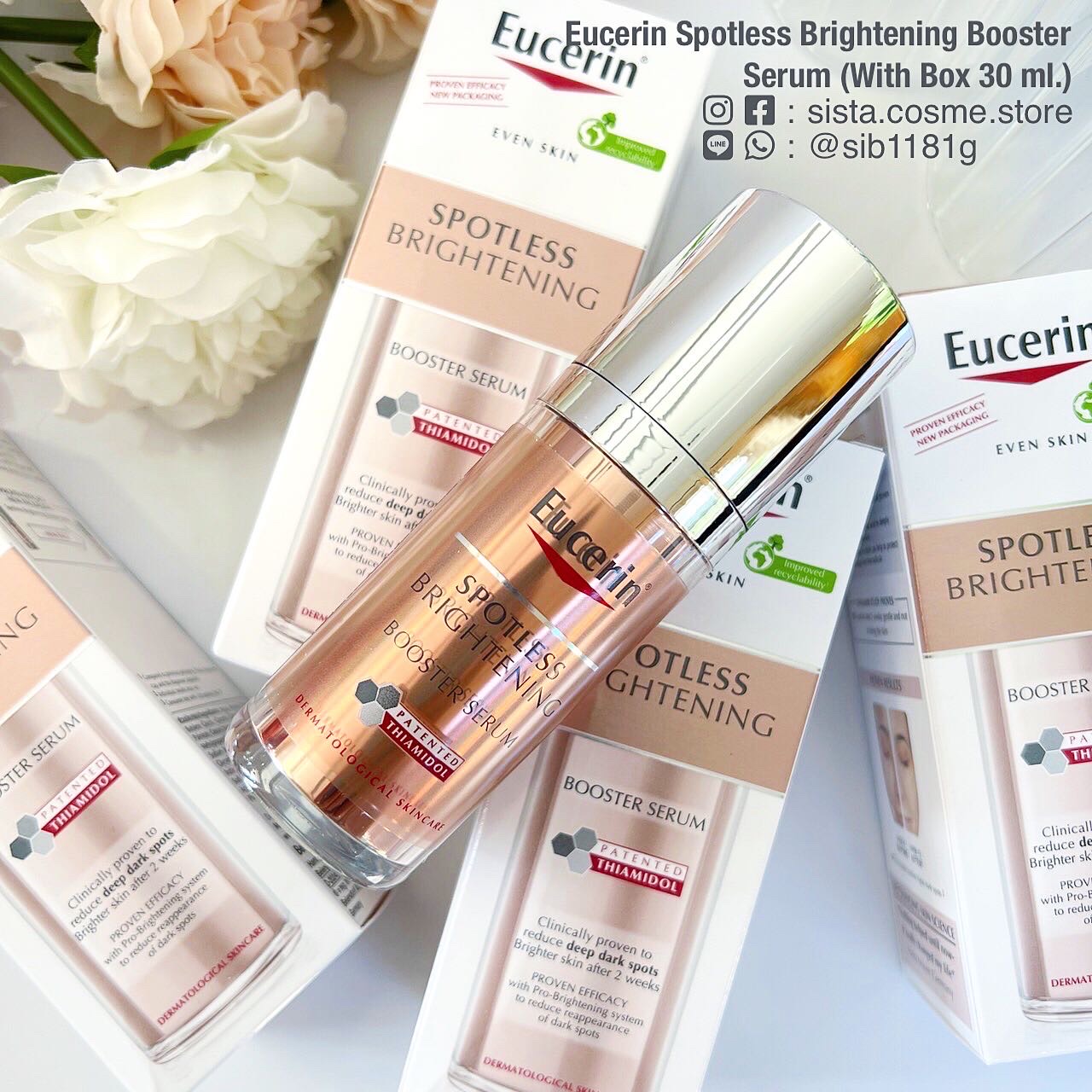 Eucerin Spotless Brightening Booster Serum (With Box 30 ml.)