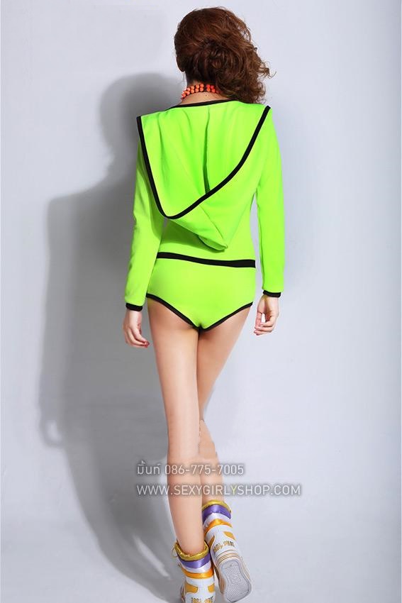 ชุดแดนซ์เซอร์ พริตตี้ นักร้อง ชุดเต้นสีนีออน