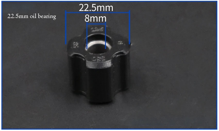 บูทแกนเพลา บูชยางเครื่องตัดหญ้า บูชกระบอกก้านเครื่องตัดหญ้า (ก้านหนา 2.0มิล)