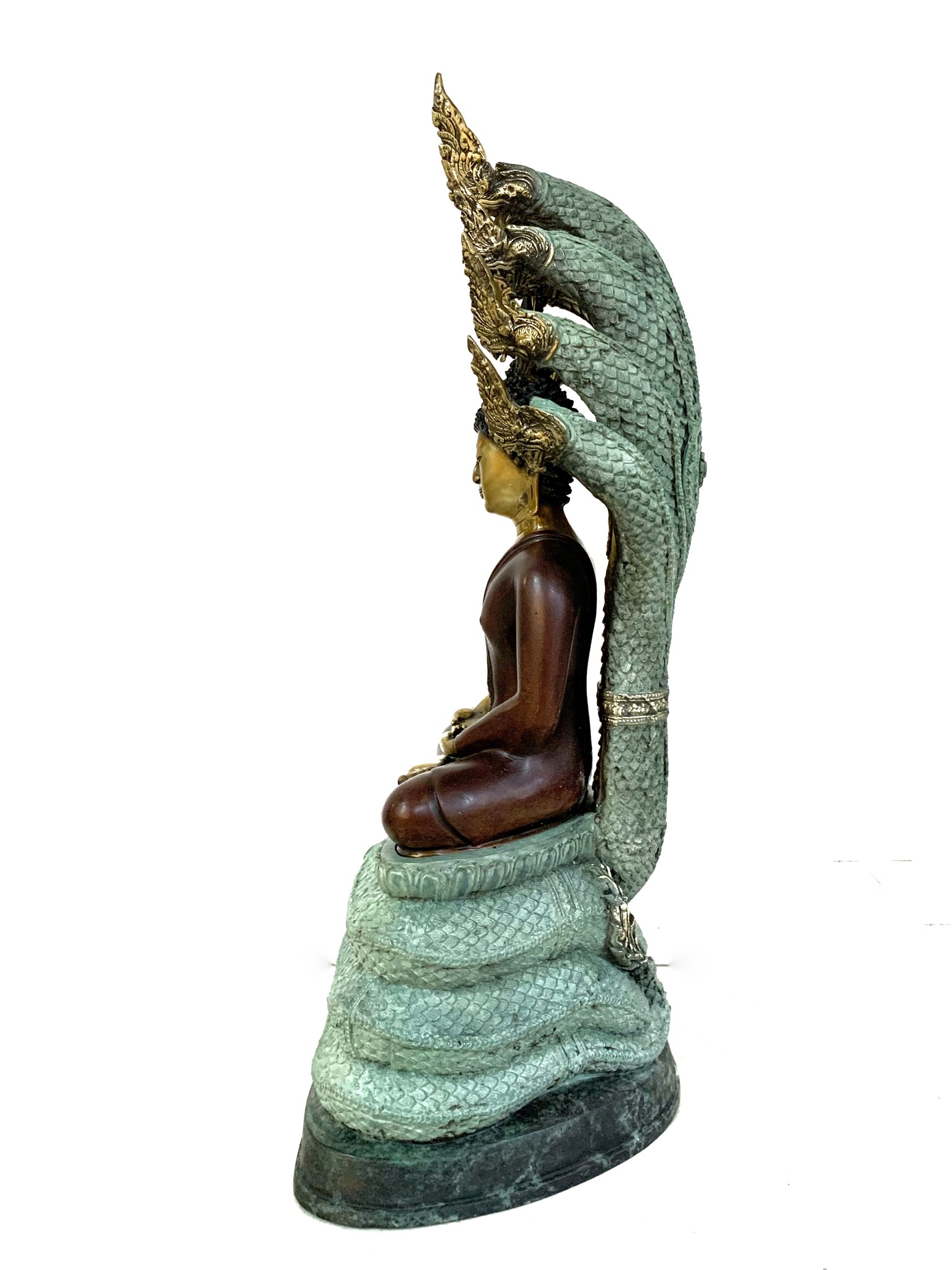 พระพุทธรูป ปางนาคปรก (ประจำวันเสาร์) หน้าตัก 8 นิ้ว