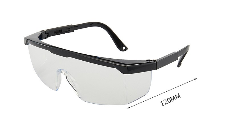 แว่นตาตัดหญ้า แว่นตานิรภัย แว่นตากันลม แว่นตากันสะเก็ด เลนส์ใส