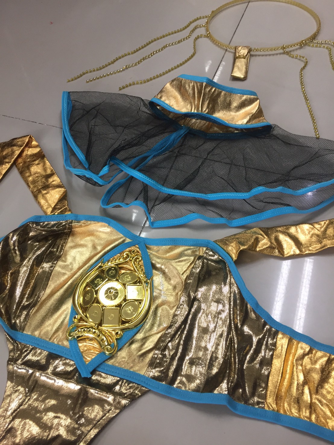 ชุดcleopatra คลีโอพัตตรา ชุดอียิปต์ มีที่แต่งศรีษะ