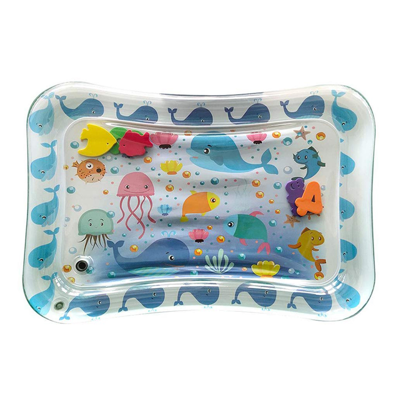 เบาะเป่าลม สำหรับลูกน้อย ลายปลาโลมา Inflatable Water Mat For Babies