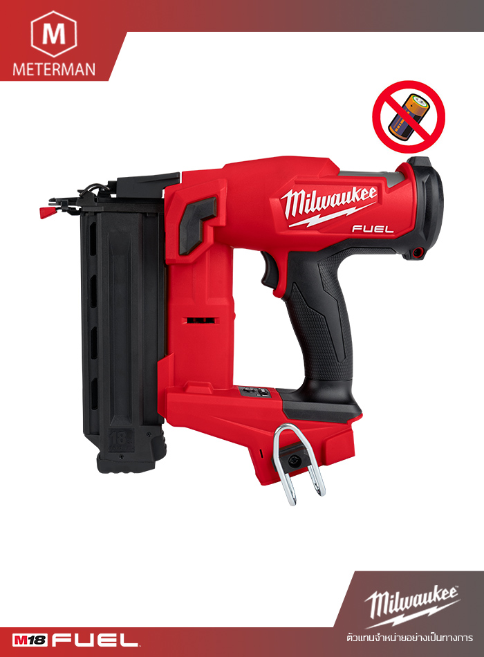 MILWAUKEE M18 FN18GS-0x0 เครื่องยิงตะปูไร้สาย แรงดัน 18 โวลท์ เครื่องเปล่า