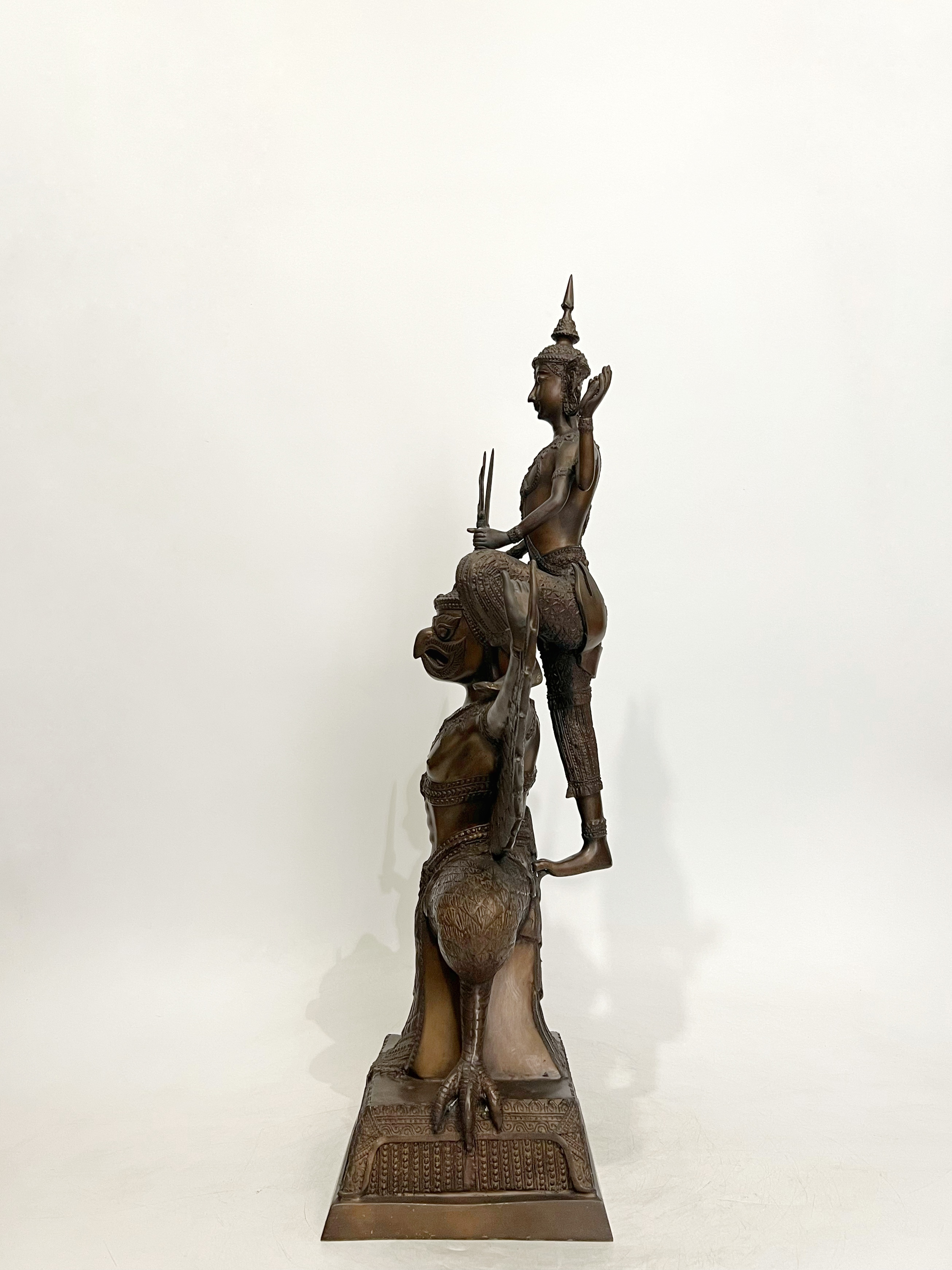 พระนารายณ์ทรงครุฑ สูง 25 นิ้ว