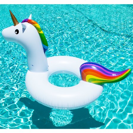 ห่วงยางยูนิคอร์น Inflatable Unicorn Ring Float