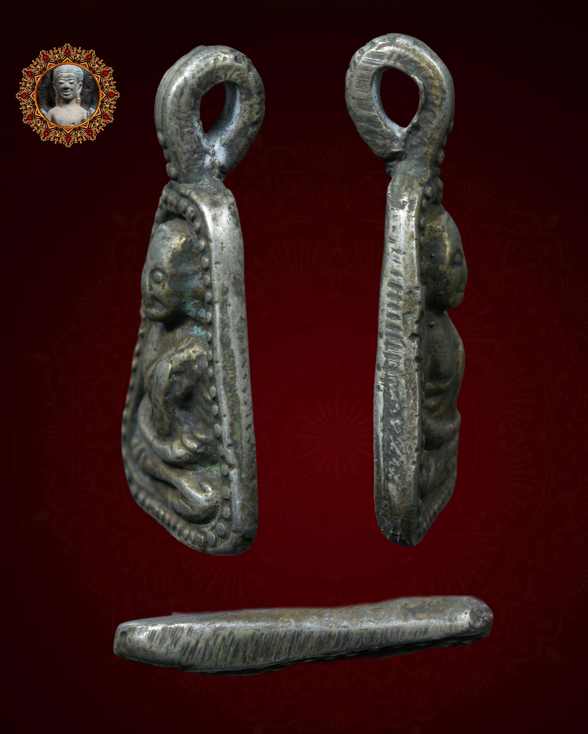 จอบใหญ่หลวงพ่อเงิน เนื้อแก่เงิน