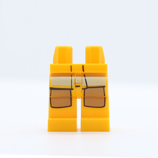 Hips and Legs with Fire Suit Pattern
