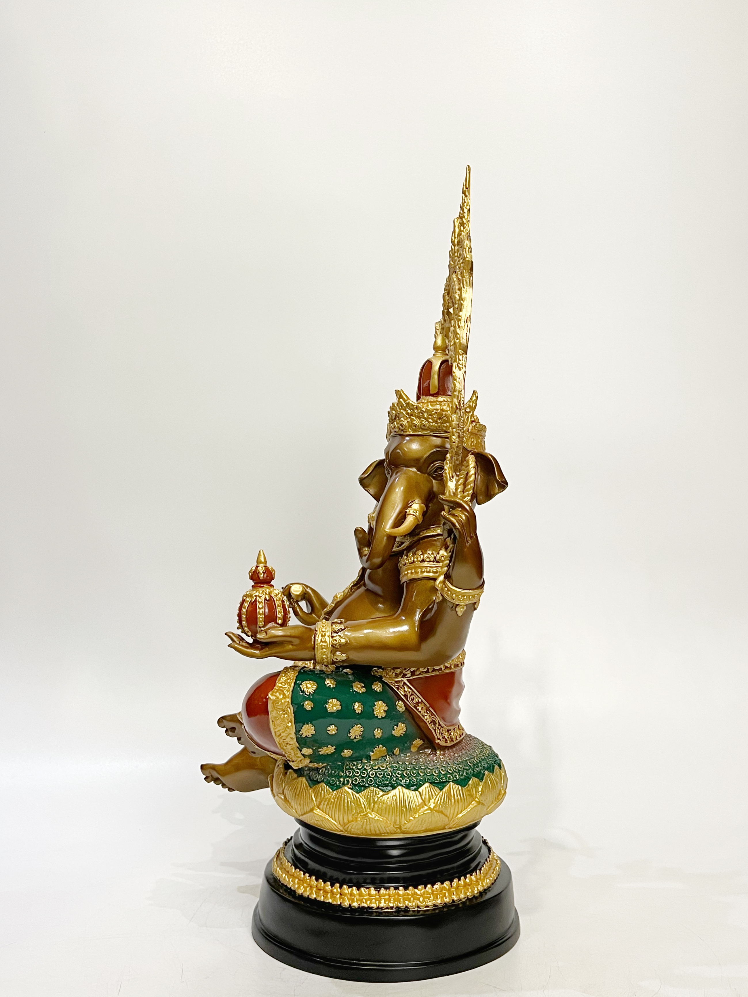 พระพิฆเนศ ปางทวิมุข หน้าตัก 9 นิ้ว