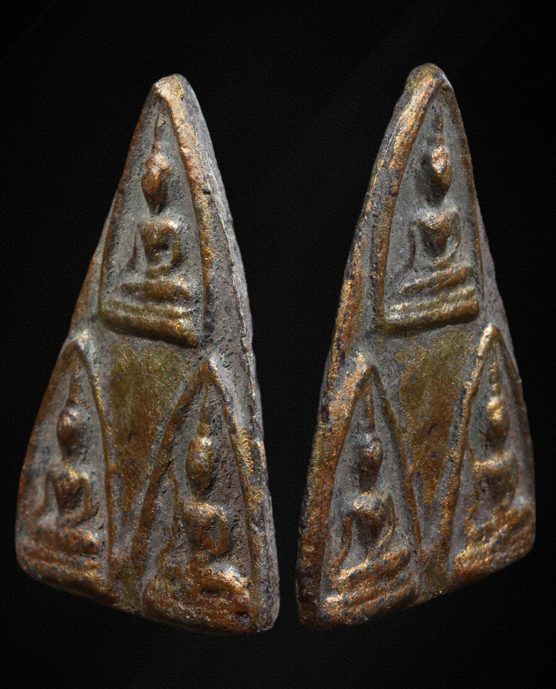 พระสามนาง เนื้อชินตะกั่ว