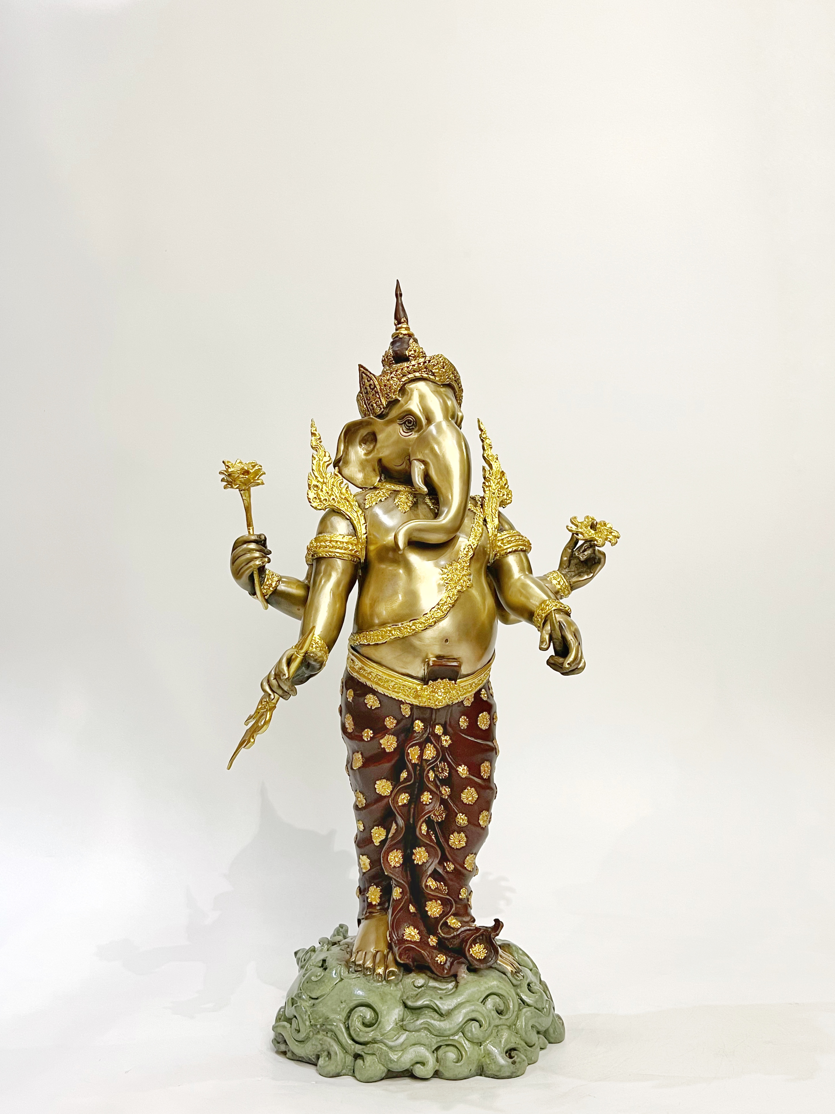 พระพิฆเนศ ปางเหนือเมฆ หน้าตัก 9 นิ้ว