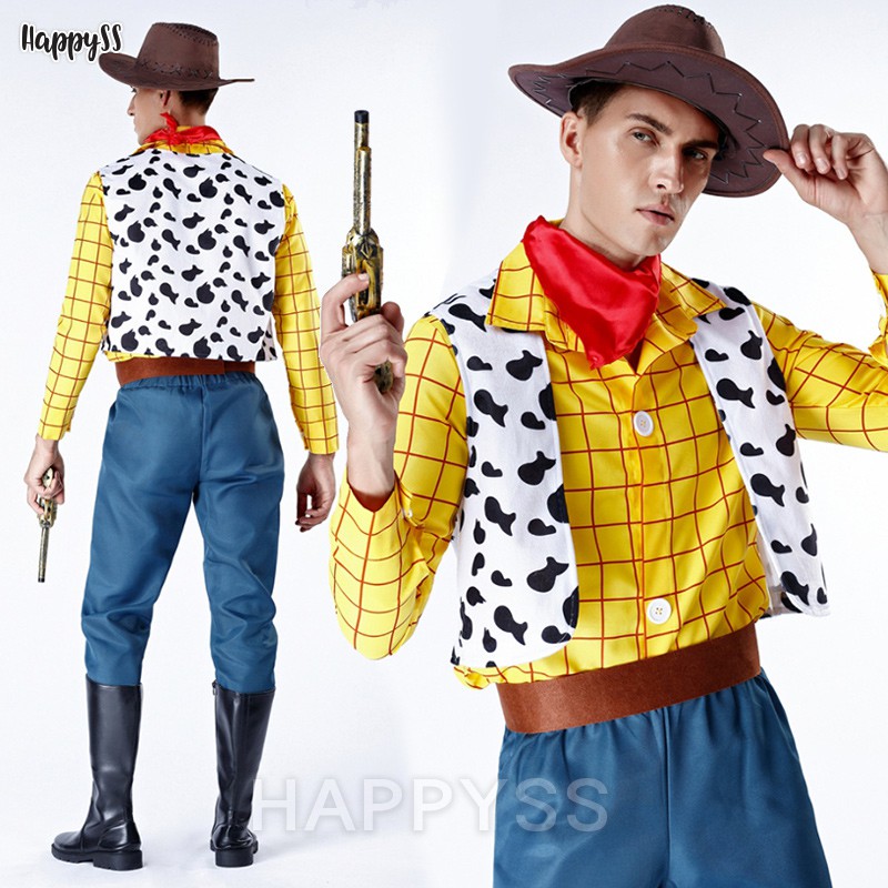 ชุดวู้ดดี้ ชุดทอยสตอรี่ ชุดนายอำเภอ woody คาวบอย ชุดนายอำเภอวู๊ดดี้