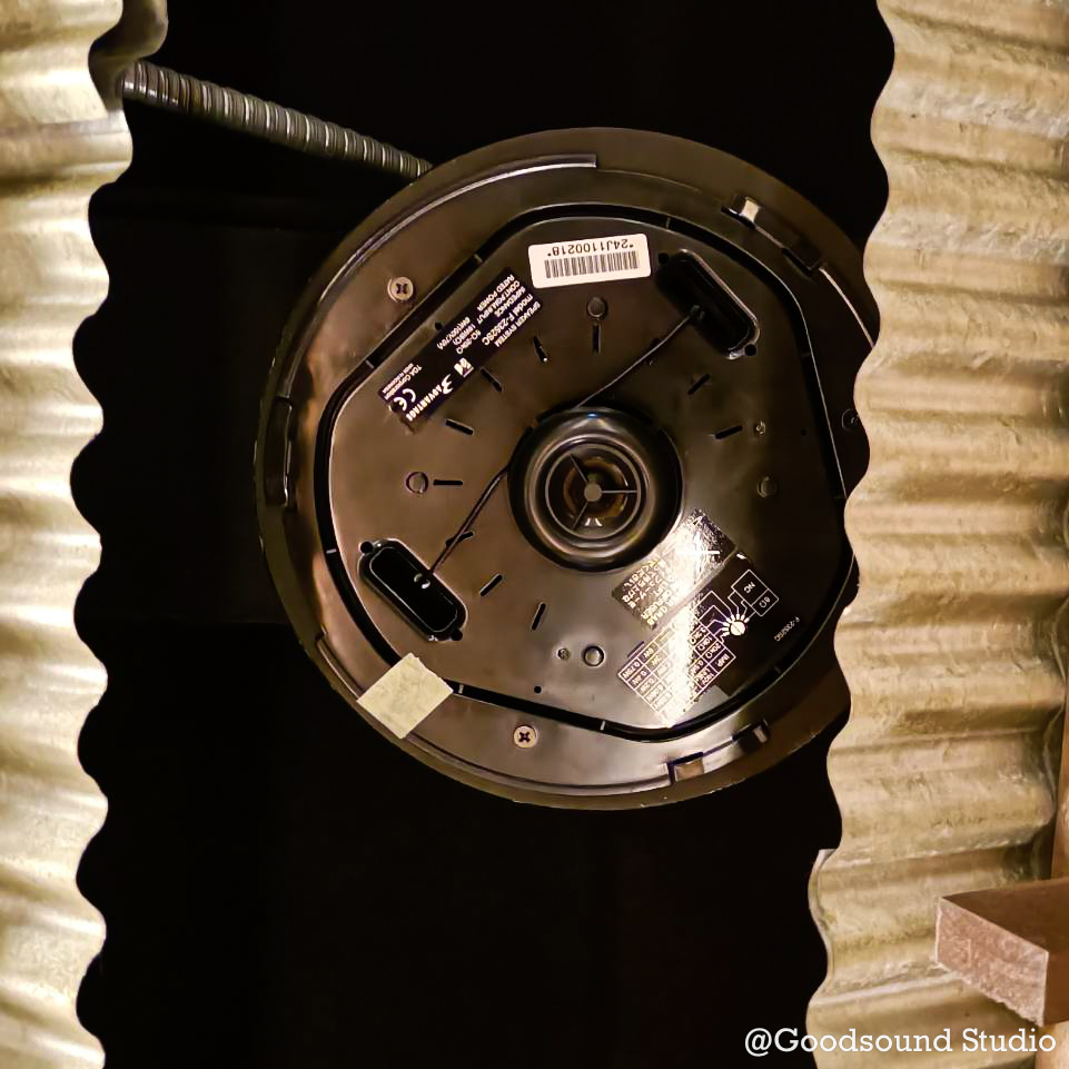 Goodsound Studio กับผลงานติดตั้งเครื่องเสียง เดินท่อร้อยสายลำโพง ติดลำโพงฝังฝ้า ( Ceiling Speaker ) จำนวน 7 ใบ ให้กับ ร้านอาหารญี่ปุ่น อิ โม ยา ( IMOYA JAPANESE RESTAURANT ) สาขา สุขุมวิท 23