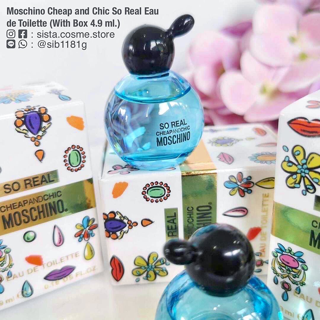 Moschino Cheap and Chic So Real Eau de Toilette (With Box 4.9 ml.)