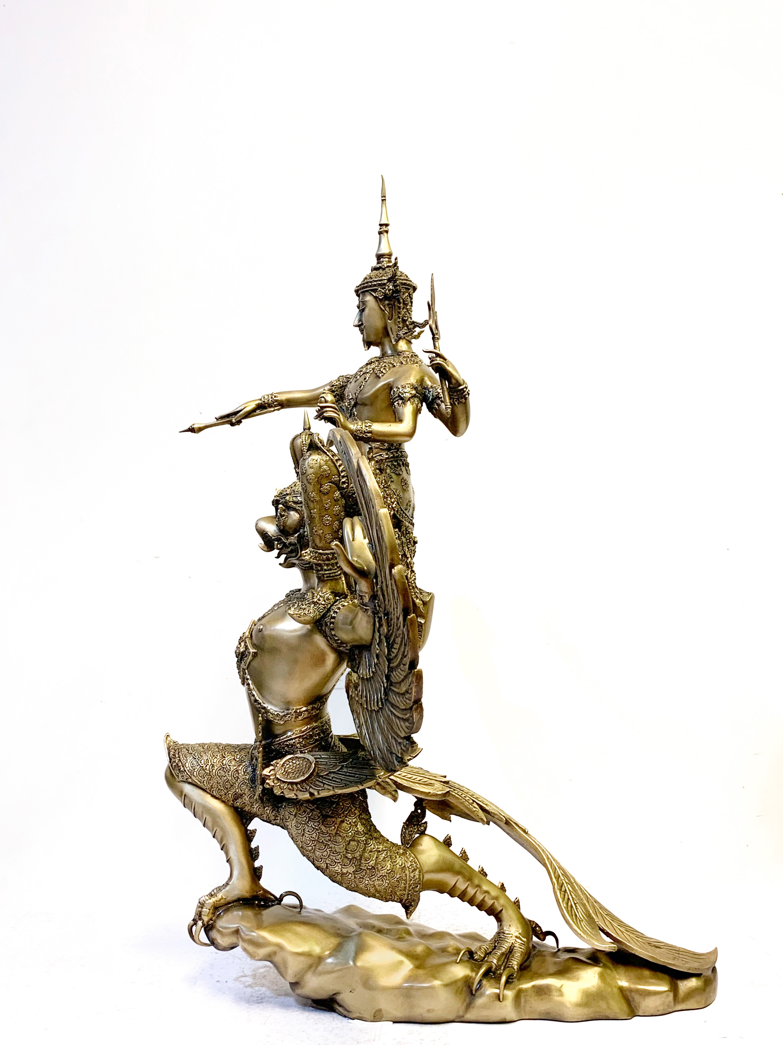 พระนารายณ์ทรงครุฑ หน้าตัก 9 นิ้ว