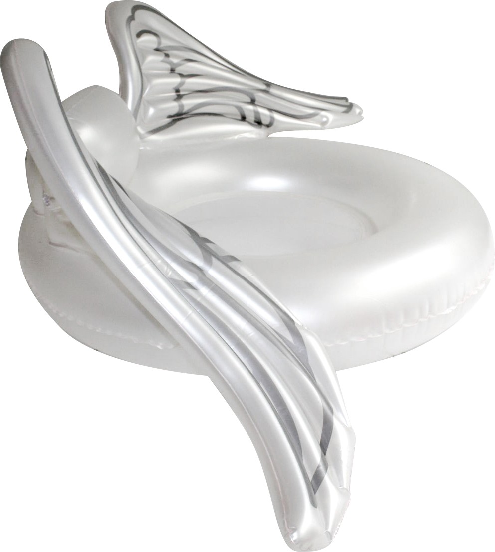 ห่วงยางปีกนางฟ้า ที่นั่งตาข่าย Inflatable Angel Wings Pool Float (Net Seat)