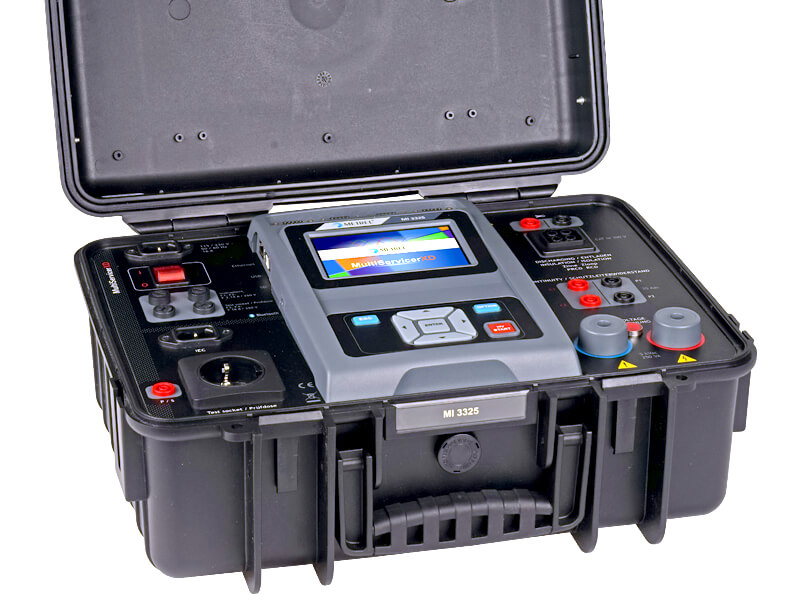 METREL รุ่น MI 3325 เครื่องวิเคราะห์ความปลอดภัยของเครื่องใช้ไฟฟ้าและเครื่องจักรที่มีตู้ควบคุมระบบไฟฟ้า