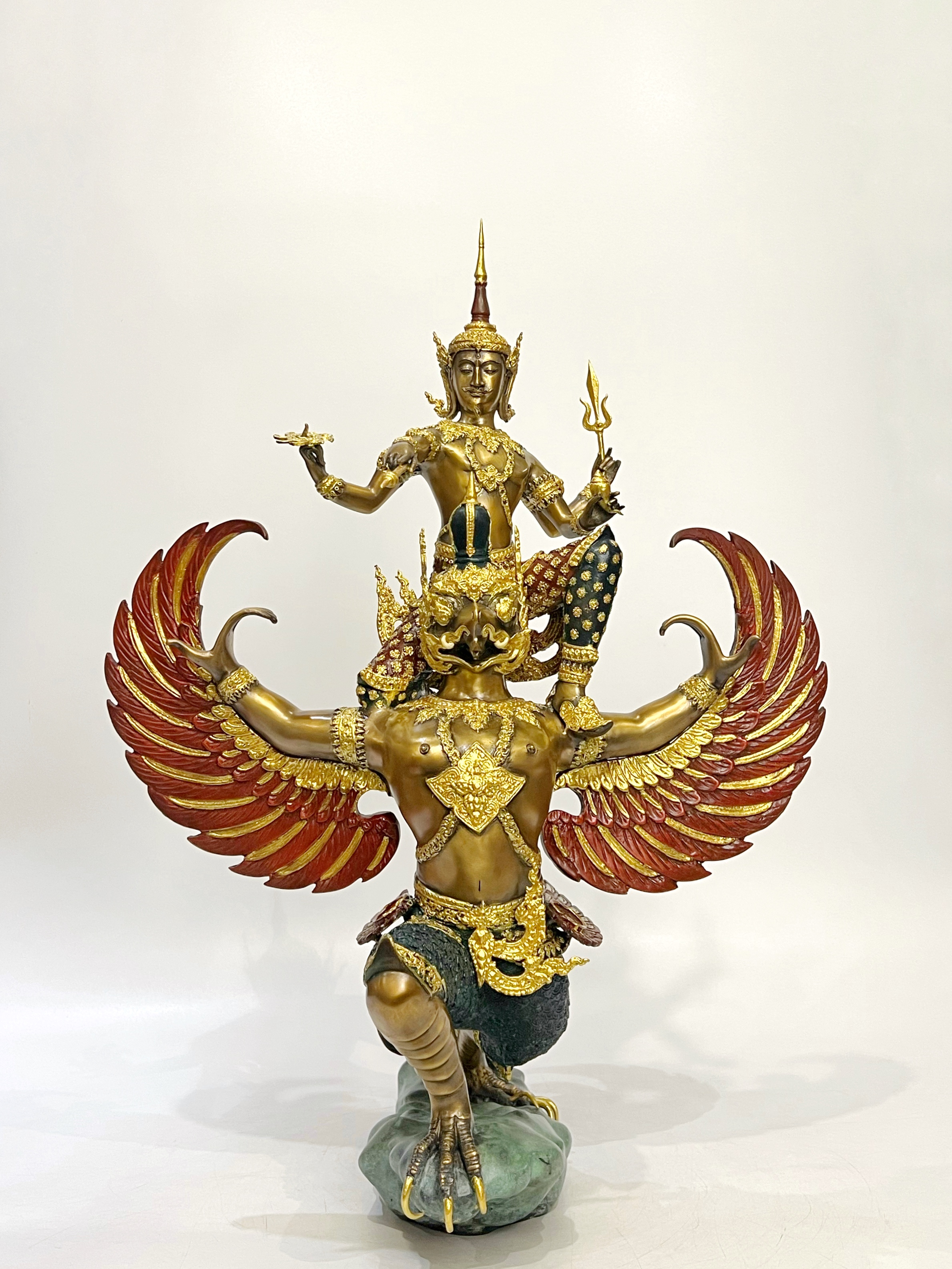 พระนารายณ์ทรงครุฑ หน้าตัก 9 นิ้ว