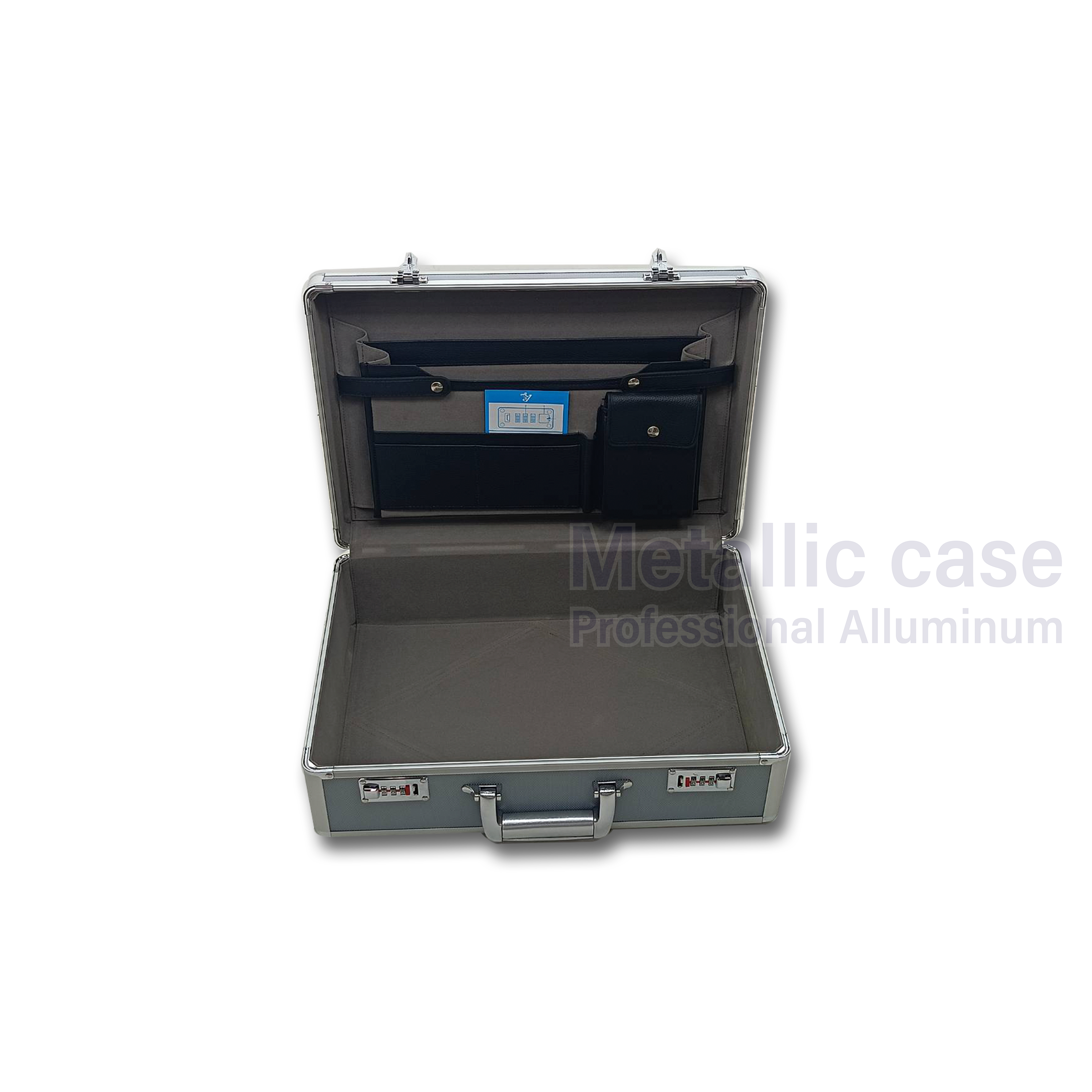 metalliccase0337-04-4702 / กระเป๋าเอกสาร # 8640 (47x33x15 T1C4H1K7K10P2)