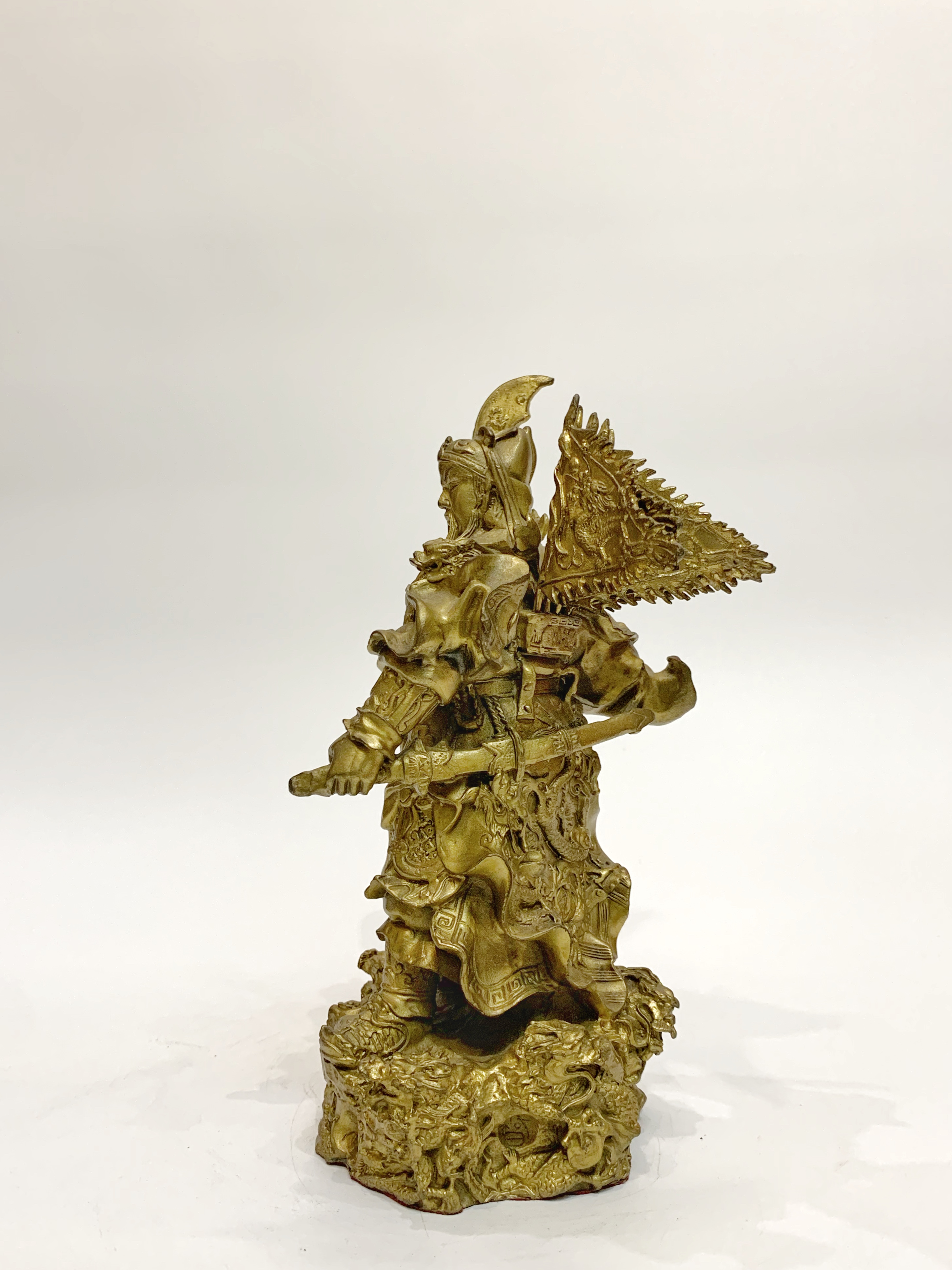 เทพเจ้ากวนอู ปาง 5 ธงยกทัพ หน้าตัก 5 นิ้ว