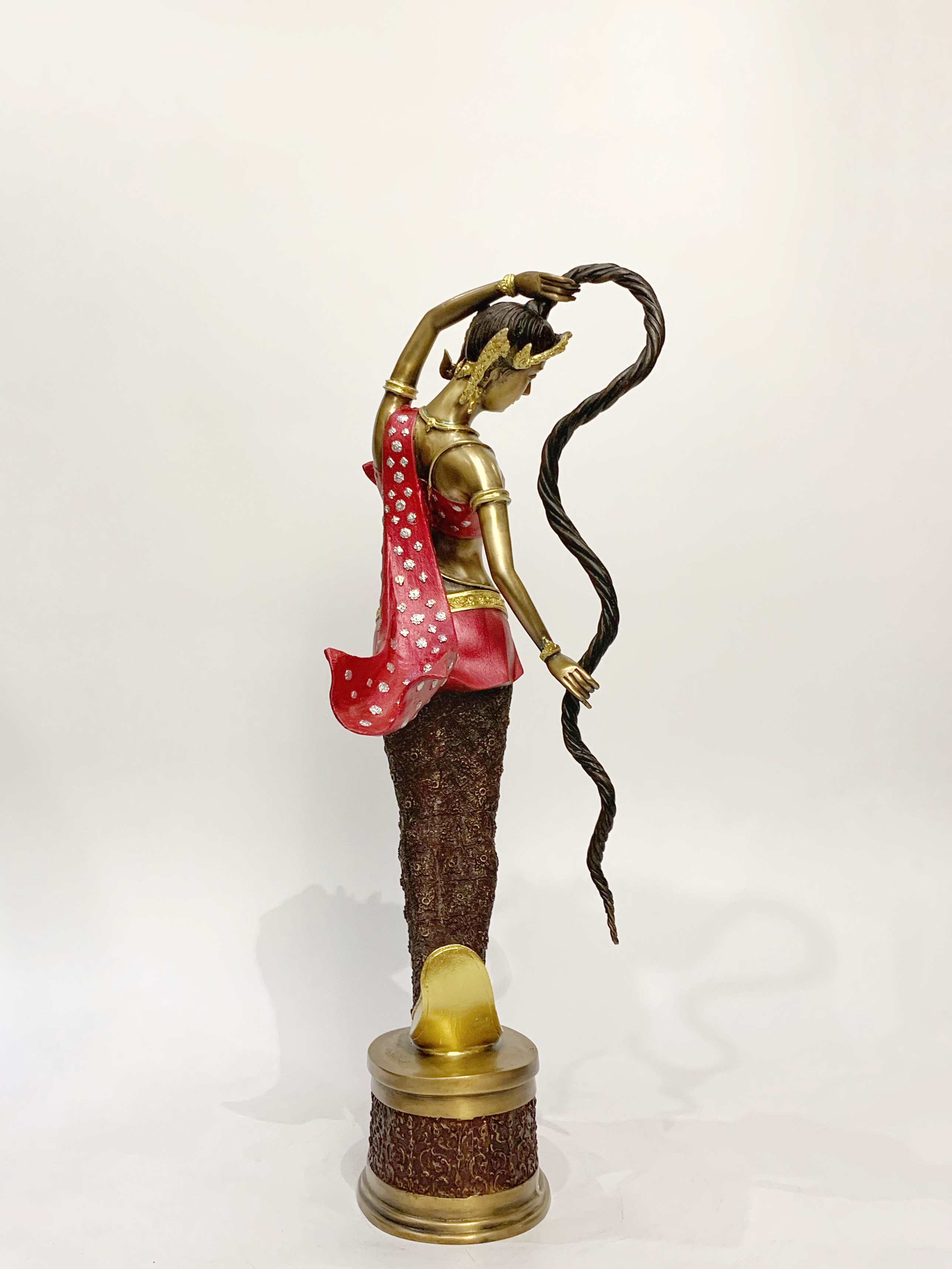 พระแม่ธรณีปราบมาร หน้าตัก 7 นิ้ว